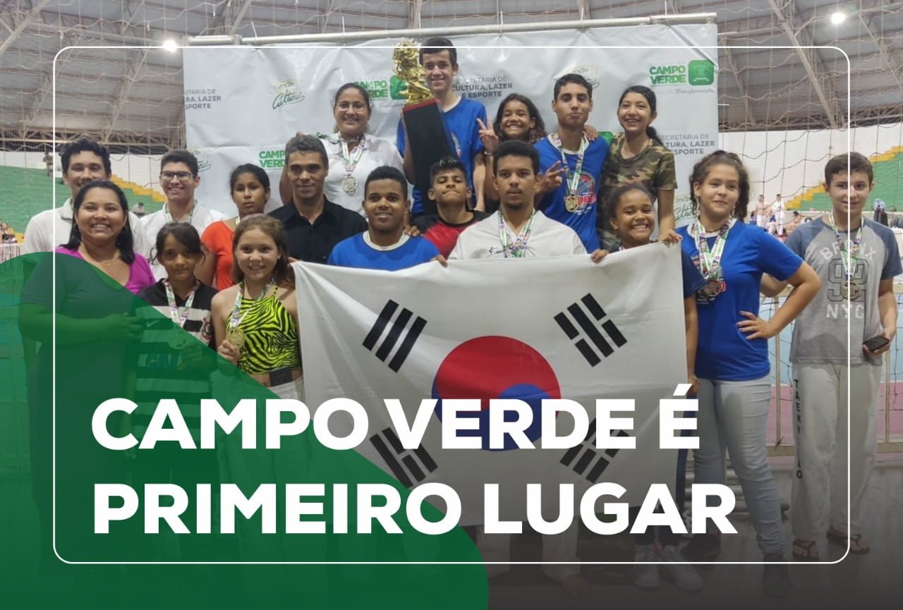 Atletas de Campo Verde lideram 8ª Copa Mato Grosso de Takewondo; evento reuniu cerca de 300 competidores